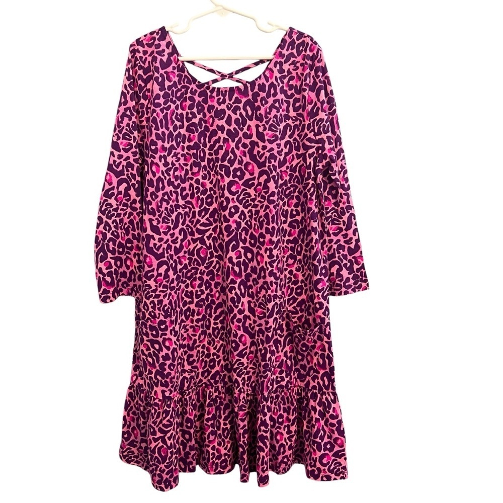Lilly Pulitzer Jena Dress My Favorite Spot Animal Print Pink